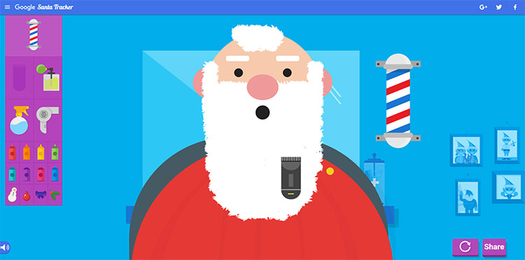 Google's Santa Tracker lets you play games and learn coding as you